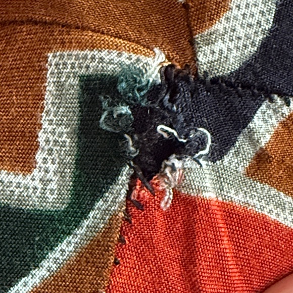 VINTAGE BLUE SKIES of FLORIDA Aztec Print XL Shirt - Picture 14 of 15